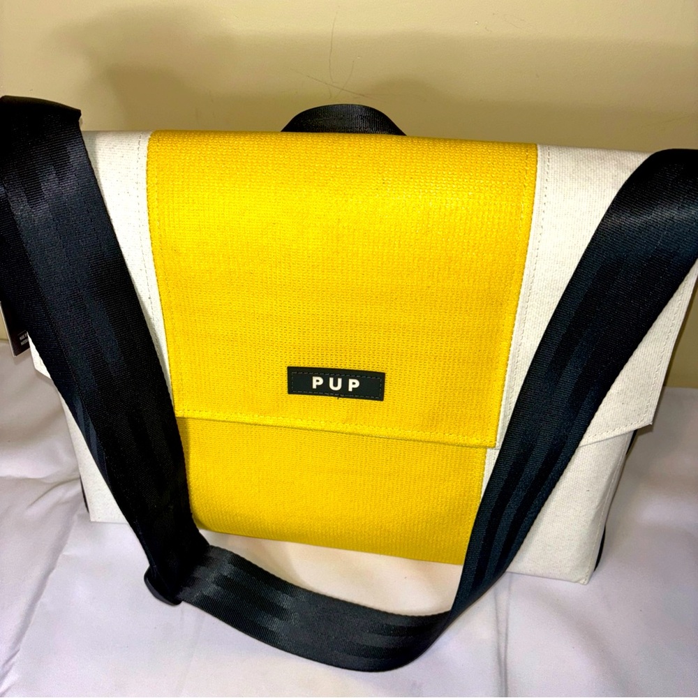 NWT People for Urban Progress PUP Upcycled/Recycled Nylon Executive  Crossbody